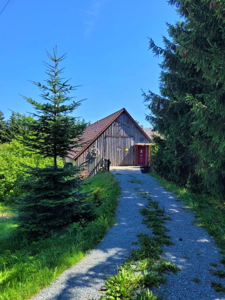 Rennsteigscheune Steinbach am Wald المظهر الخارجي الصورة